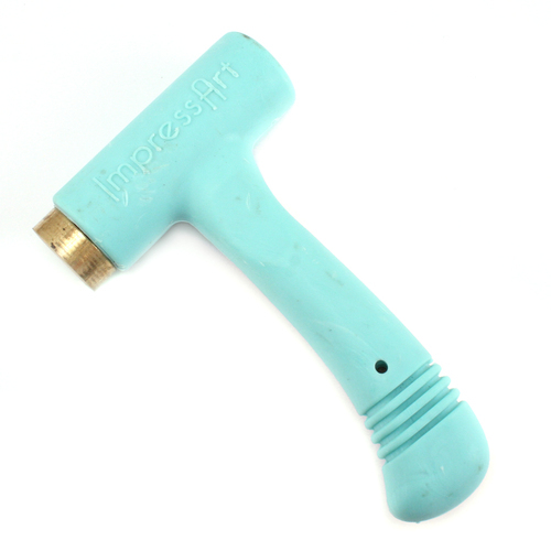 Metal Stamping Tools Replacement Brass Head for the Ergo-Angle Hammer